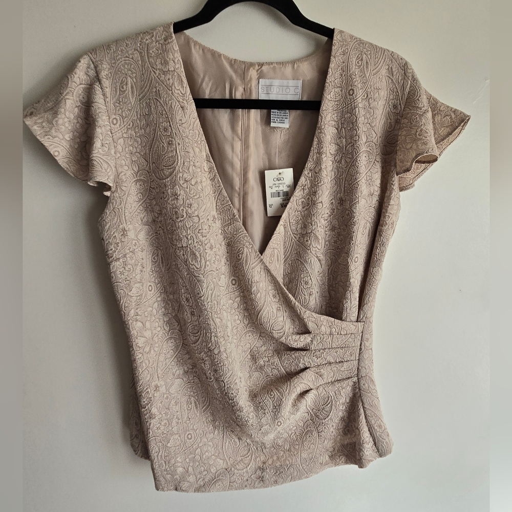 Studio C Blouse. NWT